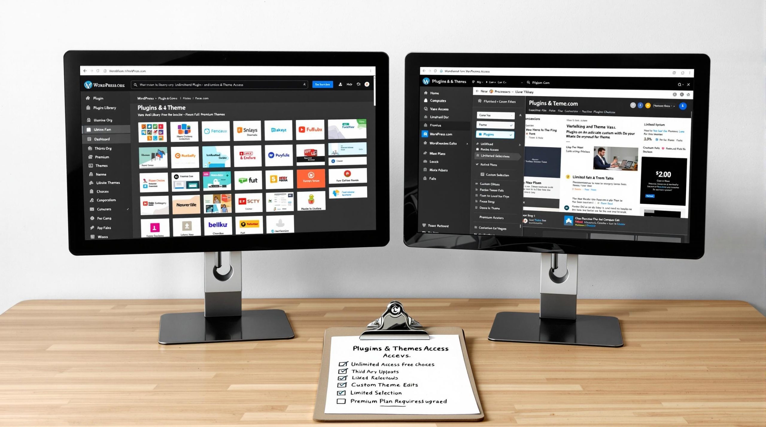 WordPress.org vs WordPress.com Plugin